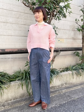 yamaguchiさん（レディース・163cm）の冬コーディネート