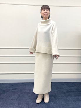 「ニットアップ」｜yamaguchiさん（レディース・163cm）の秋コーディネート