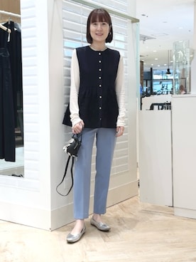 yamaguchiさん（レディース・163cm）の秋コーディネート