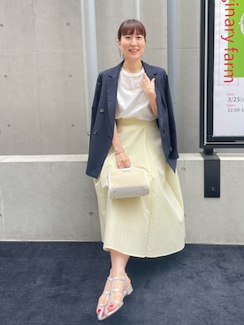 yamaguchiさん（レディース・163cm）の春コーディネート