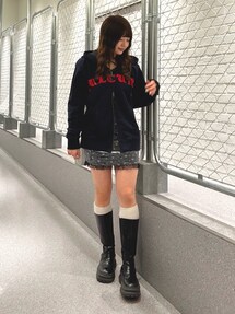 レースドッキングベロアワンピース|ジュエティ(jouetie レースドッキングベロアワンピース|ジュエティ(jouetie