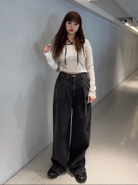 MOMOKAさん（レディース・160cm）の冬コーディネート