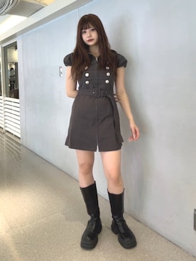 MOMOKAさん（レディース・160cm）の春コーディネート