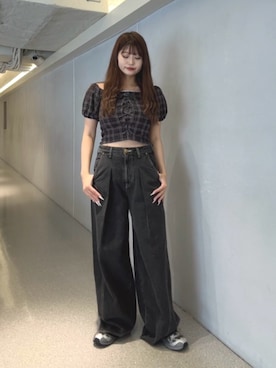 MOMOKAさん(レディース・160cm)の夏コーディネート