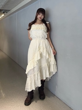 MOMOKAさん(レディース・160cm)の夏コーディネート