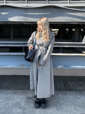 MOMOKAさん(レディース・160cm)の冬コーディネート