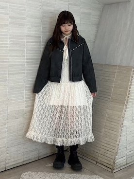 MOMOKAさん(レディース・160cm)の冬コーディネート