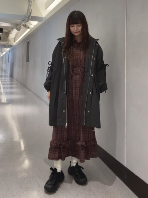 jouetie（ジュエティ） モッズコート コート ギャザーリボンモッズ