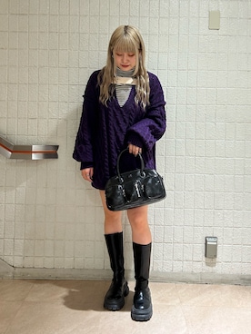 MOMOKAさん（レディース・160cm）の秋コーディネート