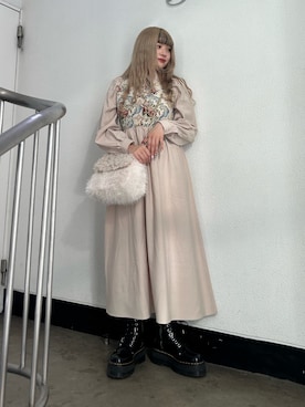 MOMOKAさん（レディース・160cm）の冬コーディネート