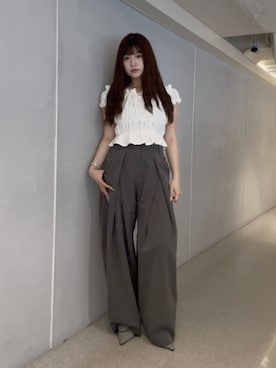 MOMOKAさん(レディース・160cm)の夏コーディネート