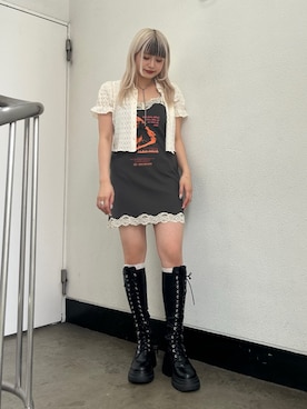 MOMOKAさん（レディース・160cm）の夏コーディネート