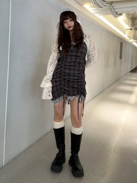 MOMOKAさん（レディース・160cm）の春コーディネート