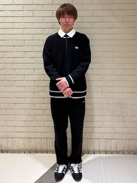 「アイテム（カーディガン/ボレロ）」を使った、IKさん（メンズ・173cm）の冬コーディネート