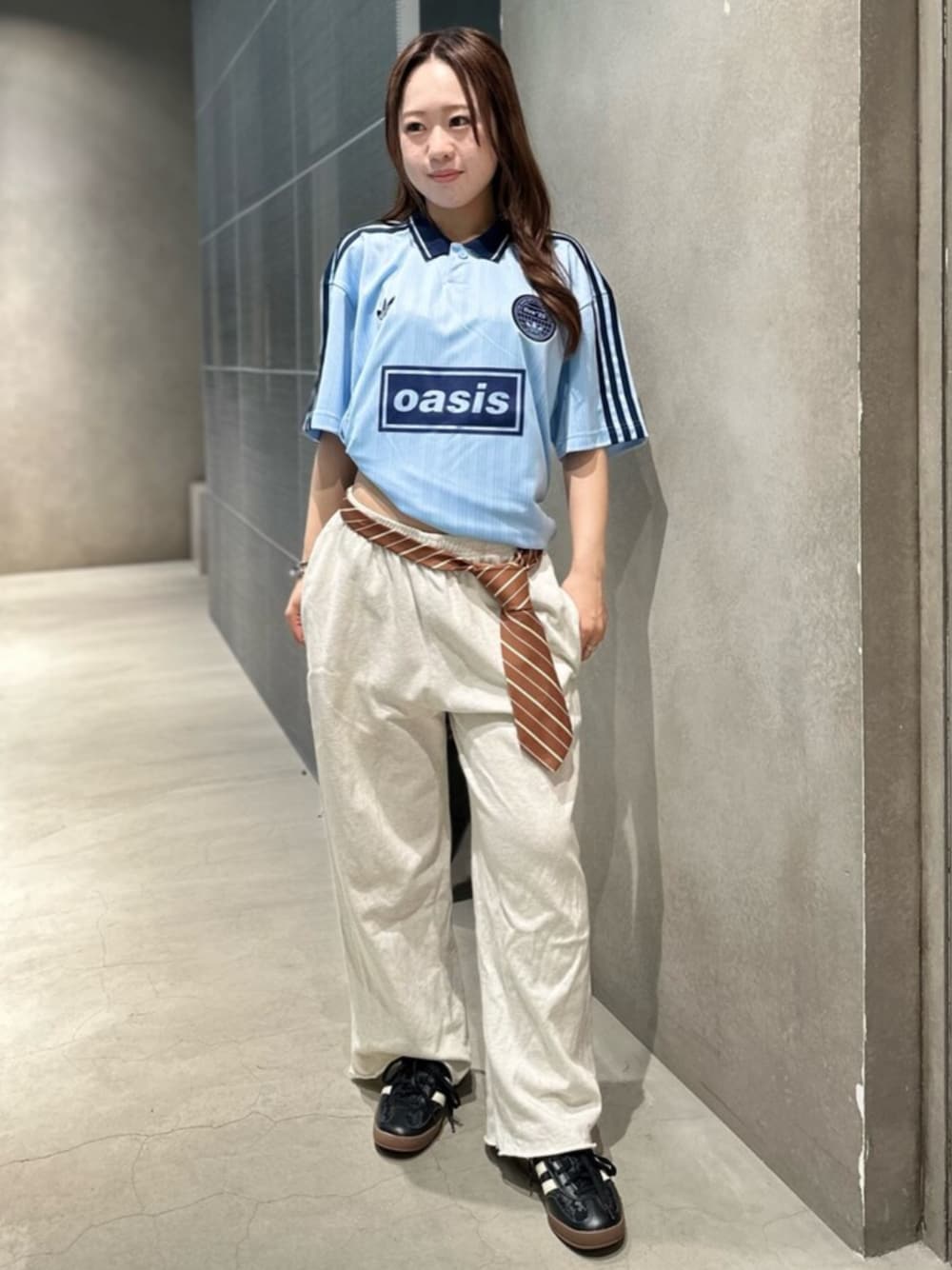 ADIDAS ORIGINALS × OASIS ツアー ジャカード ジャージ adidas Originals × Oasis ツアー ジャカード ジャージ - ブルー