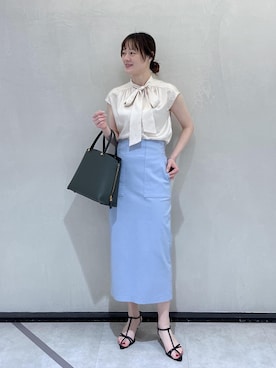 「通勤」｜sahoさん（レディース・165cm）の春コーディネート