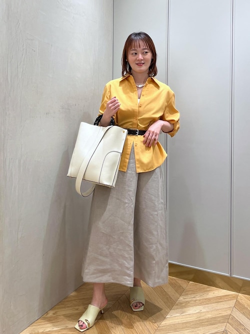 ブラウス シャツ 「洗える」ファンクションオーバーシャツ レディース ROPE' ブラウス シャツ 「洗える」ファンクションオーバーシャツ