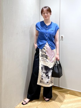 sahoさん（レディース・165cm）の夏コーディネート