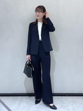 「ROPE'（ロペ）のアイテム」を使った、sahoさん（レディース・165cm）の冬コーディネート