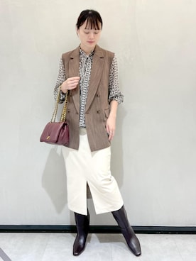 sahoさん（レディース・165cm）の秋コーディネート