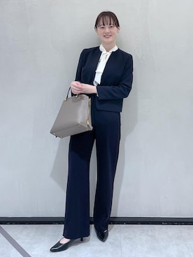 sahoさん（レディース・165cm）の冬コーディネート