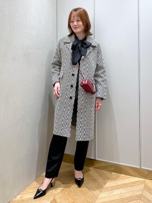 セール】サテンタックテーパードパンツ（その他パンツ）｜ROPE'（ロペ