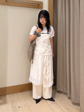 「初秋コーデ」｜YURIさん（レディース・163cm）の夏コーディネート