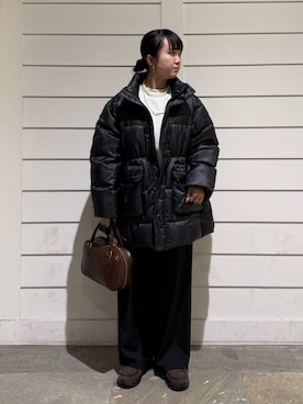 Cape HEIGHTS エルノラ コヨーテ Aライン ロング ダウン カーキ Cape HEIGHTS エルノラ コヨーテ Aライン ロング ダウン カーキ 楽天