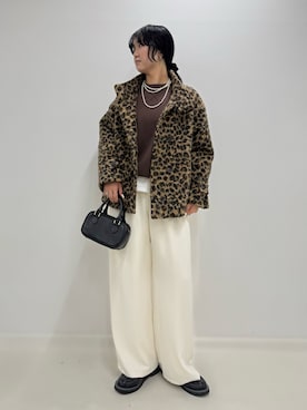 「冬の注目アウター」｜YURIさん（レディース・163cm）の秋コーディネート