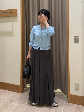 「梅雨」｜YURIさん（レディース・163cm）の夏コーディネート