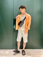 LACOSTE ブラック ボディバッグ　限定値下げ中！ Lacoste Allover Waist Bag | Deporvillage