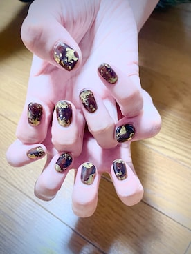 「アイテム（マニキュア/ジェルネイル）」を使った、cocoro220319さん（レディース・164cm）の秋コーディネート