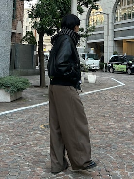 まさき選手さん（メンズ・173cm）の冬コーディネート