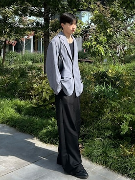 「アイテム（シューズ）」を使った、まさきさん（メンズ・173cm）の秋コーディネート