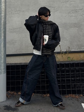 まさき選手さん（メンズ・173cm）の冬コーディネート