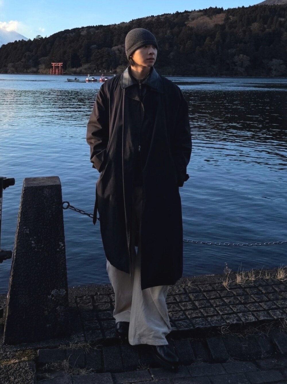 CALLNE】 Loose Tielocken Coat / ルーズタイロッケンコート（撥水加工