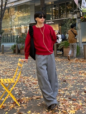 「オトナカジュアル」｜まさき選手さん（メンズ・173cm）の冬コーディネート