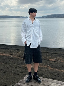 「アイテム（パンツ）」を使った、まさきさん（メンズ・173cm）の秋コーディネート