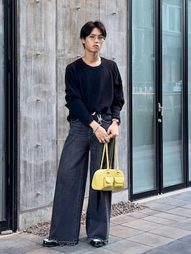 「モノトーン」｜KAMMAさん（メンズ・178cm）の秋コーディネート