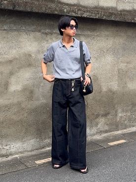 「アイテム（アクセサリー、シルバー系）」を使った、KAMMAさん（メンズ・178cm）の夏コーディネート