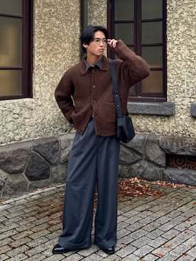 「アイテム（その他）」を使った、KAMMAさん（メンズ・178cm）の冬コーディネート