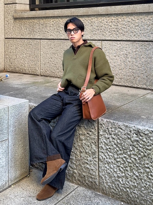 knuth marf denim baggy pants 【公式通販】