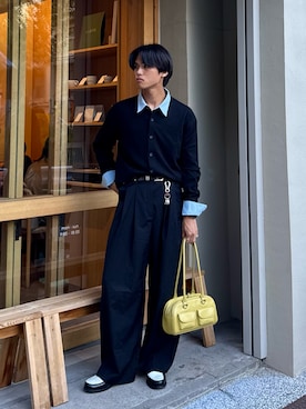 「アイテム（その他）」を使った、KAMMAさん（メンズ・178cm）の秋コーディネート