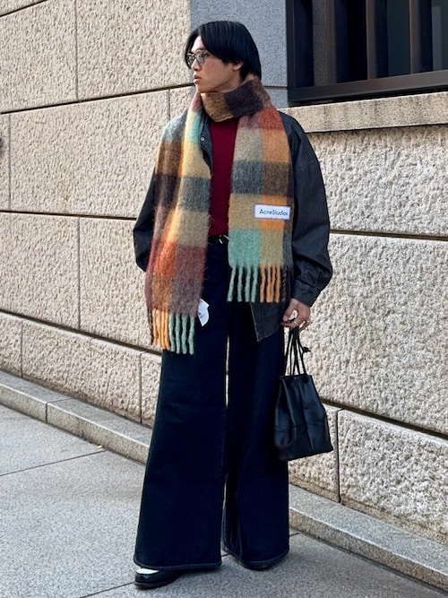 acnestudios アクネストゥディオス マフラー 楽天市場】【Acne Studios】アクネストゥディオズ FN-UX