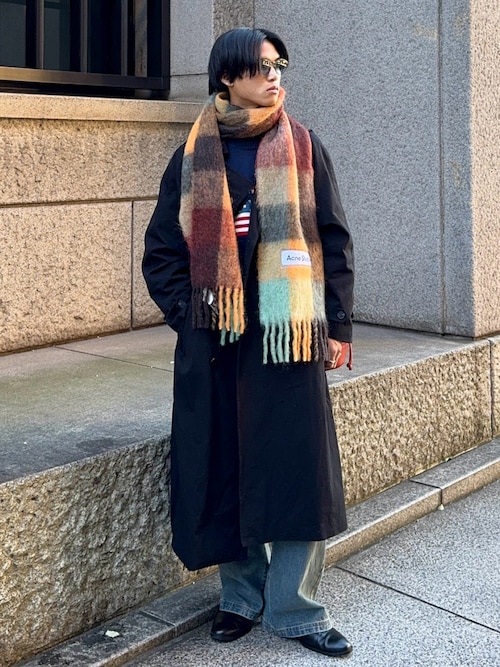 Acne Studios ウールマフラー FN-UX-SCAR000115（マフラー）｜Acne Studios（アクネストゥディオズ