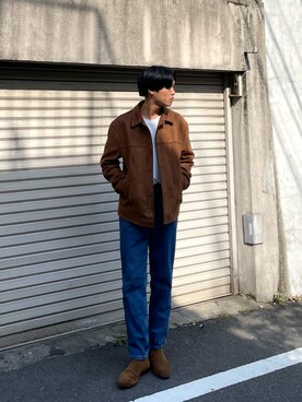「ZARA（ザラ）のアイテム（ジャケット/アウター）」を使った、KAMMAさん（メンズ・178cm）の春コーディネート