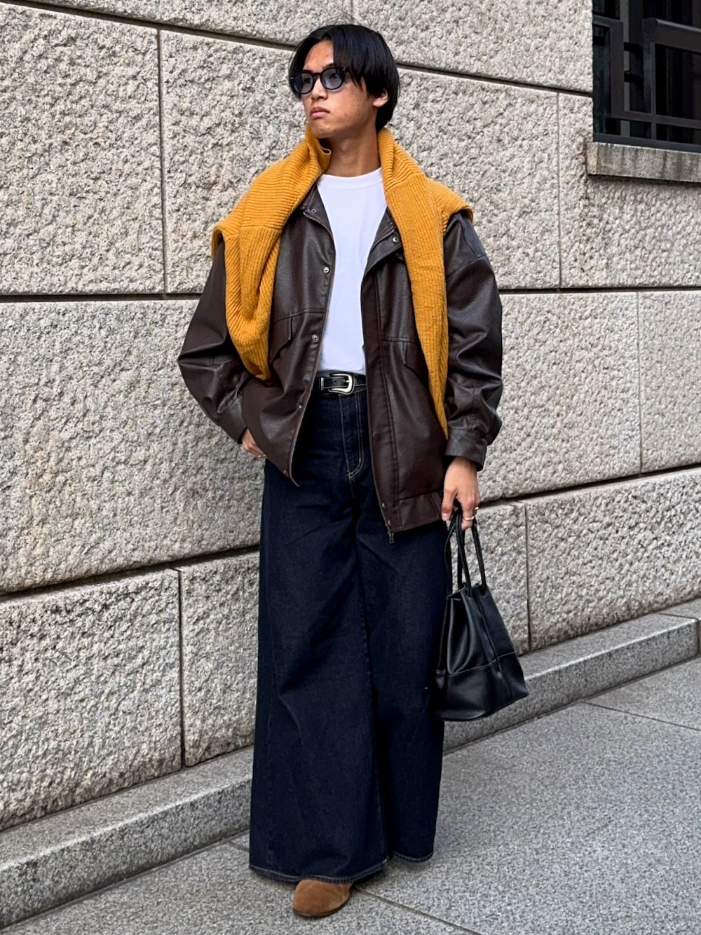 フォルテ フォルテのパンツ】細ピッチのボーダーで楽しむ、大人