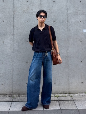 「アイテム（その他）」を使った、KAMMAさん（メンズ・178cm）の夏コーディネート