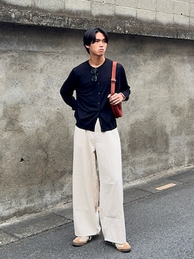 「アイテム（その他）」を使った、KAMMAさん（メンズ・178cm）の秋コーディネート