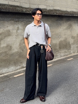 「アイテム（その他）」を使った、KAMMAさん（メンズ・178cm）の夏コーディネート